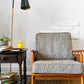 アクメファニチャー ACME Furniture ウィッカー WICKER ラウンジチェア 1Pソファ ハックベリー ラタン グレー USビンテージスタイル 定価83,600円 ◎