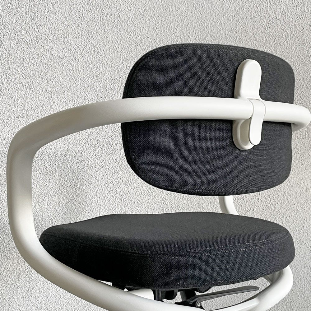 ヴィトラ Vitra オールスター Allstar オフィスチェア デスクチェア ホワイト×ブラック コンスタンチン・グルチッチ 定価￥163,900- 〓