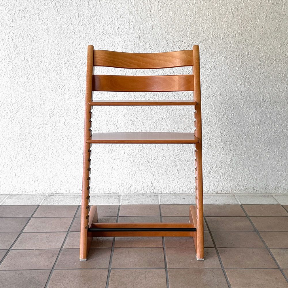 ストッケ STOKKE トリップトラップ TRIPP TRAPP ベビーチェア キッズチェア S/N3～ チェリー ノルウェー 北欧家具 ◇