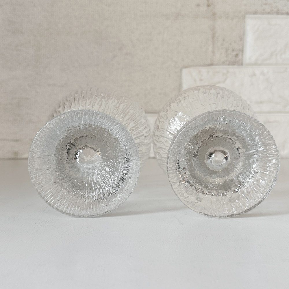 イッタラ iittala ケッケリト Kekkerit ビアグラス H14cm ティモ・サルパネヴァ ビンテージ ペア 北欧食器 B ◎