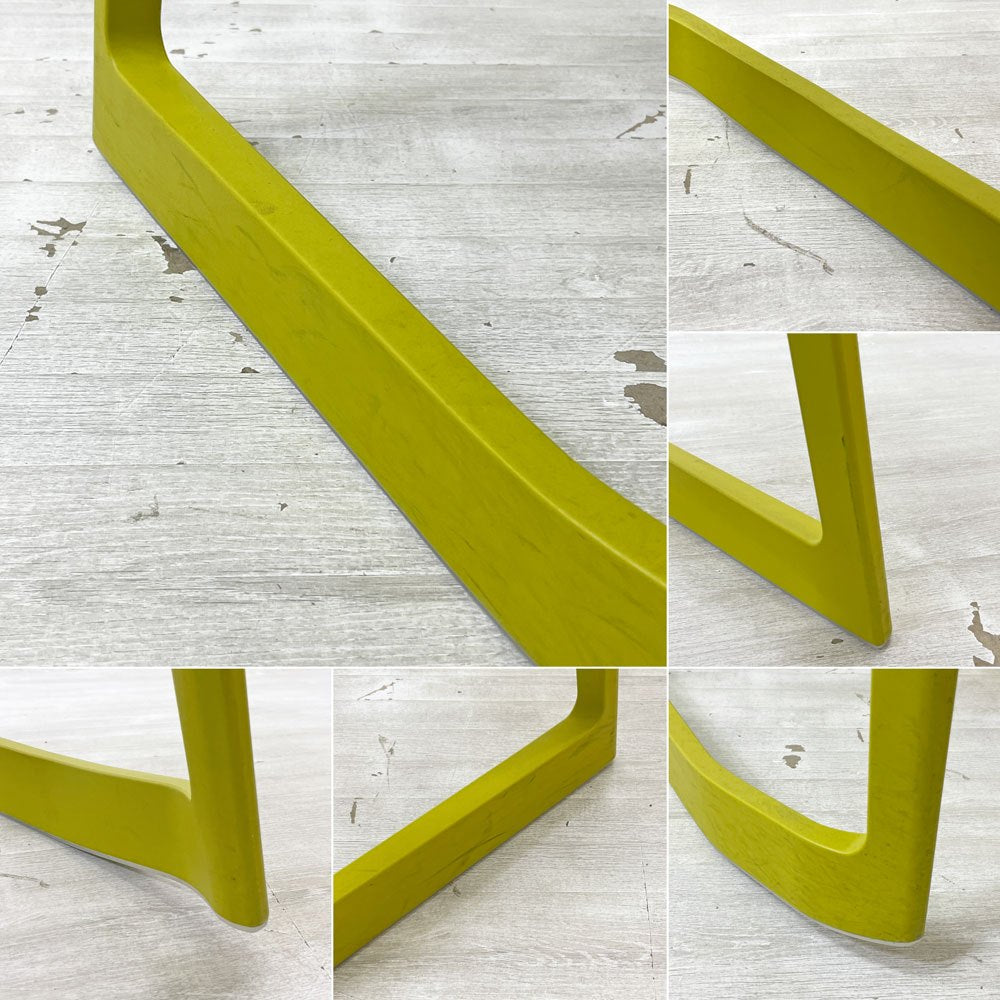 ヴィトラ Vitra ティプトン Tip Ton ワークチェア ダイニングチェア デスクチェア マスタード スタッキング チルト機能 定価￥47,300- ●