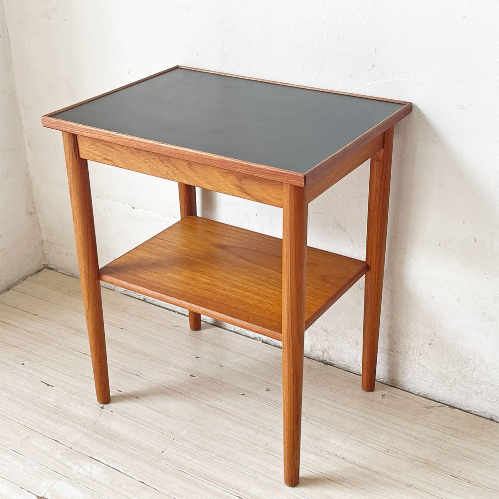 ソボーモブラー Soborg mobler チーク材 サイドテーブル メラミントップ ボーエ・モーエンセン Borge Mogensen 北欧家具 デンマーク ★
