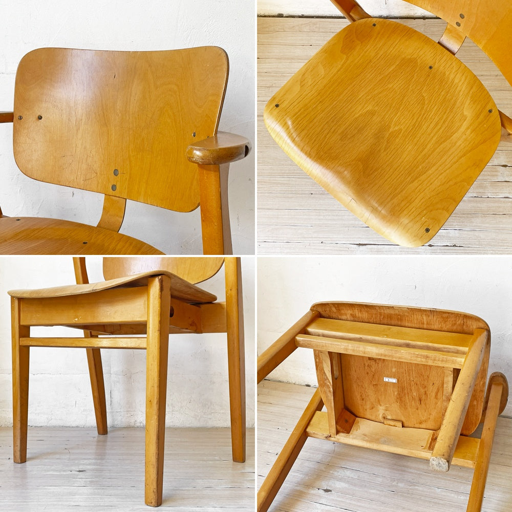 Keravan Puuteollisuus ドムスチェア Domus chair バーチ材 イルマリ・タピオヴァーラ Ilmari Tapiovaara ビンテージ 希少 ★