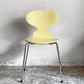 フリッツハンセン Fritz Hansen アントチェア アリンコチェア 4本脚 3101 ライトイエロー ラッカー アルネ・ヤコブセン デンマーク 北欧家具 ■