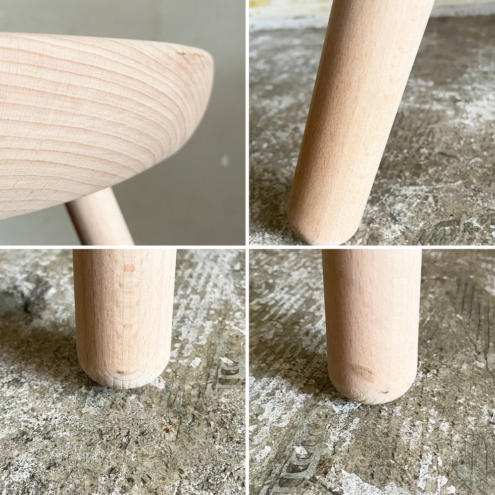 ワーナー Werner シューメーカーチェア Shoemaker Chair NO.59 スツール ビーチ材 ソープ仕上げ ラーズ・ワーナー デンマーク 北欧家具 ■