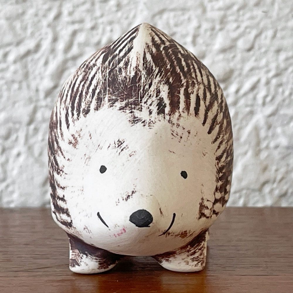 ケラミックスタジオグスタフスベリ KERAMIK STUDION GUSTAVSBERG ハリネズミ HEDGEHOG イギー IGGY 陶製フィギュリン リサラーソン Lisa Larson スウェーデン 北欧 ◇