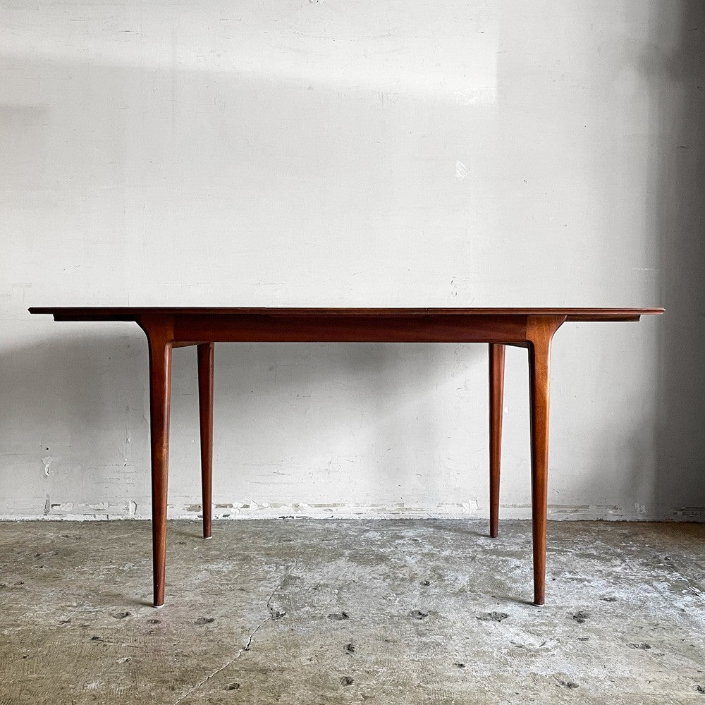 マッキントッシュ A.H.McINTOSH チーク材 エクステンション ダイニングテーブル 伸長式 W115-153cm 北欧デザイン 英国家具 UKビンテージ ■
