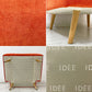イデー IDEE アーオ ソファ AO SOFA 1Pソファ 1シーター オレンジ ファブリック W75cm 岡嶌要 ●