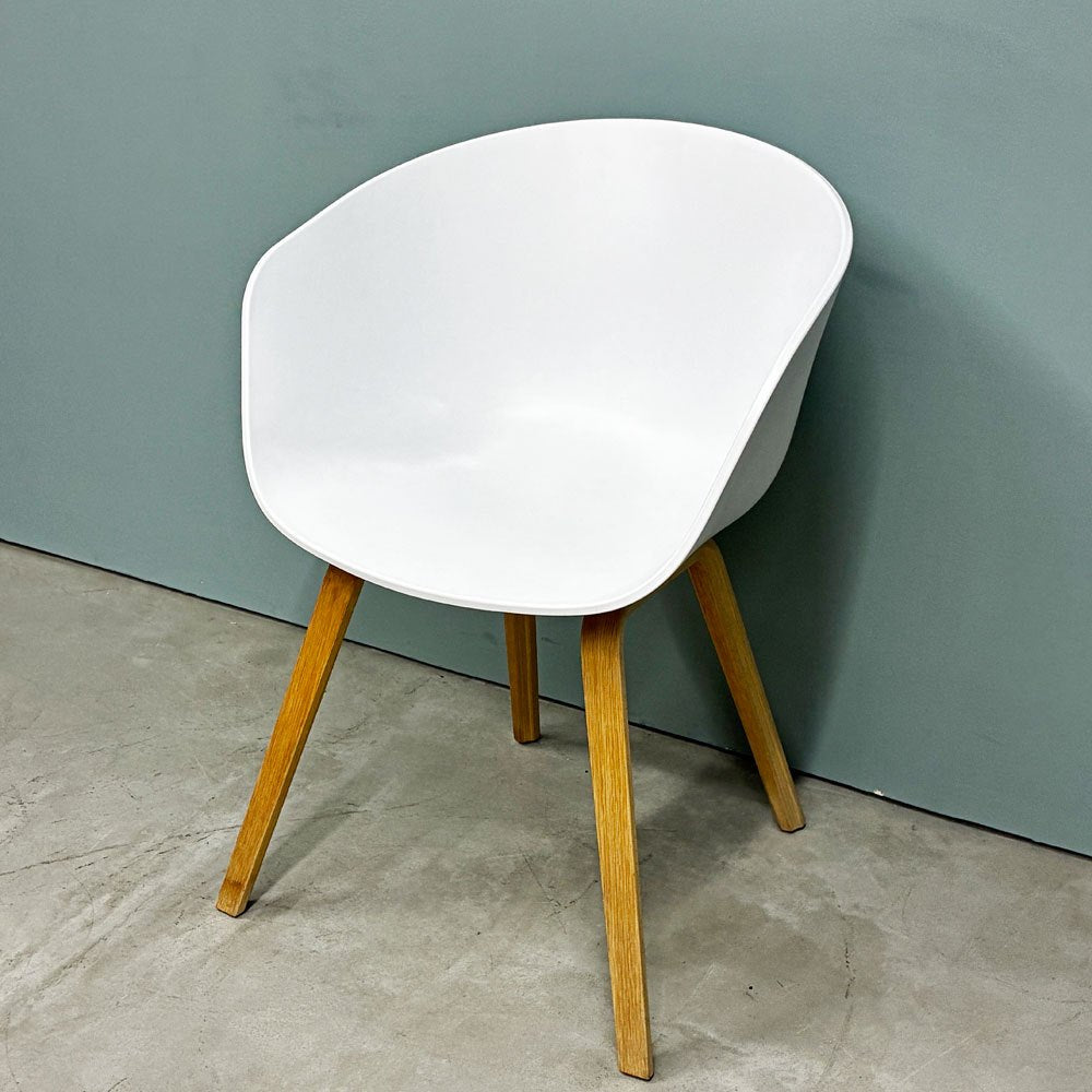 ヘイ HAY アバウト ア チェア ABOUT A CHAIR AAC22 アームチェア ダイニングチェア ホワイト ヒー・ウェリング 北欧モダン デンマーク ◎