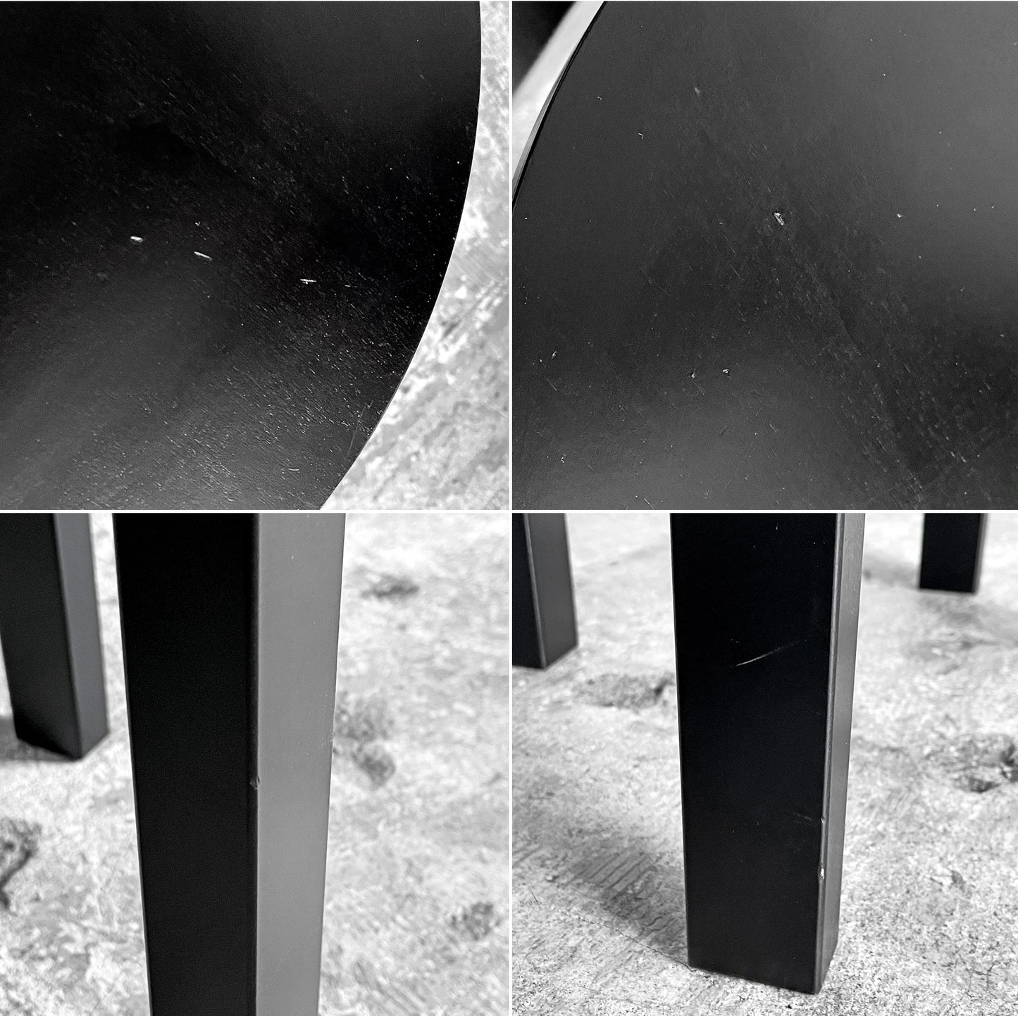 アルテック artek スツール60 E60 オールブラック ラッカー バーチ無垢材 4本脚 アルヴァ・アアルト フィンランド 北欧家具 ■