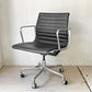 ハーマンミラー Herman Miller アルミナムグループ マネジメントチェア 本革 5本脚 C&Rイームズ ミッドセンチュリー 定価￥400,400- ★