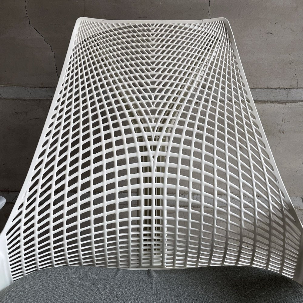 ハーマンミラー HermanMiller セイルチェア SAYL Chair デスクチェア オフィスチェア アジャスタブルアーム ホワイト イヴ・ベアール 2025年製 ♪