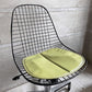 モダニカ MODERNICA ワイヤーチェア Wire Chair ブラックワイヤー ローリングベース キャスター ガス圧式昇降機能 シートパッド付 PVCレザー イームズ ミッドセンチュリー ♪