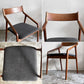 宮崎椅子製作所 ペペチェア PEPE side chair 背無垢タイプ ウォールナット ファブリックシート グレー系 フィンガージョイント 村澤一晃 A ■