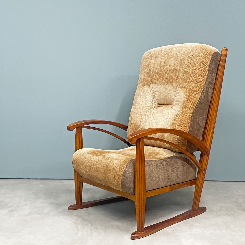 BC工房 ひだまり安心椅子 和椅子 ラウンジチェア 1Pソファ チーク材 国産クラフト家具 店舗什器 参考定価￥242,000- ◎