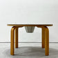 オフィー offi オッフィー USA チョークテーブル Chlak Table 黒板 ブラックリノリウム Φ76cm キッズテーブル エリック・ファイファー Eric Pfeiffer 廃番希少 ●