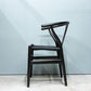 カールハンセン＆サン Carl Hansen & Son CH24 Yチェア ブラックラッカー×ブラックペーパーコード ビーチ材 ハンス・J・ウェグナー デンマーク 北欧家具 ◎