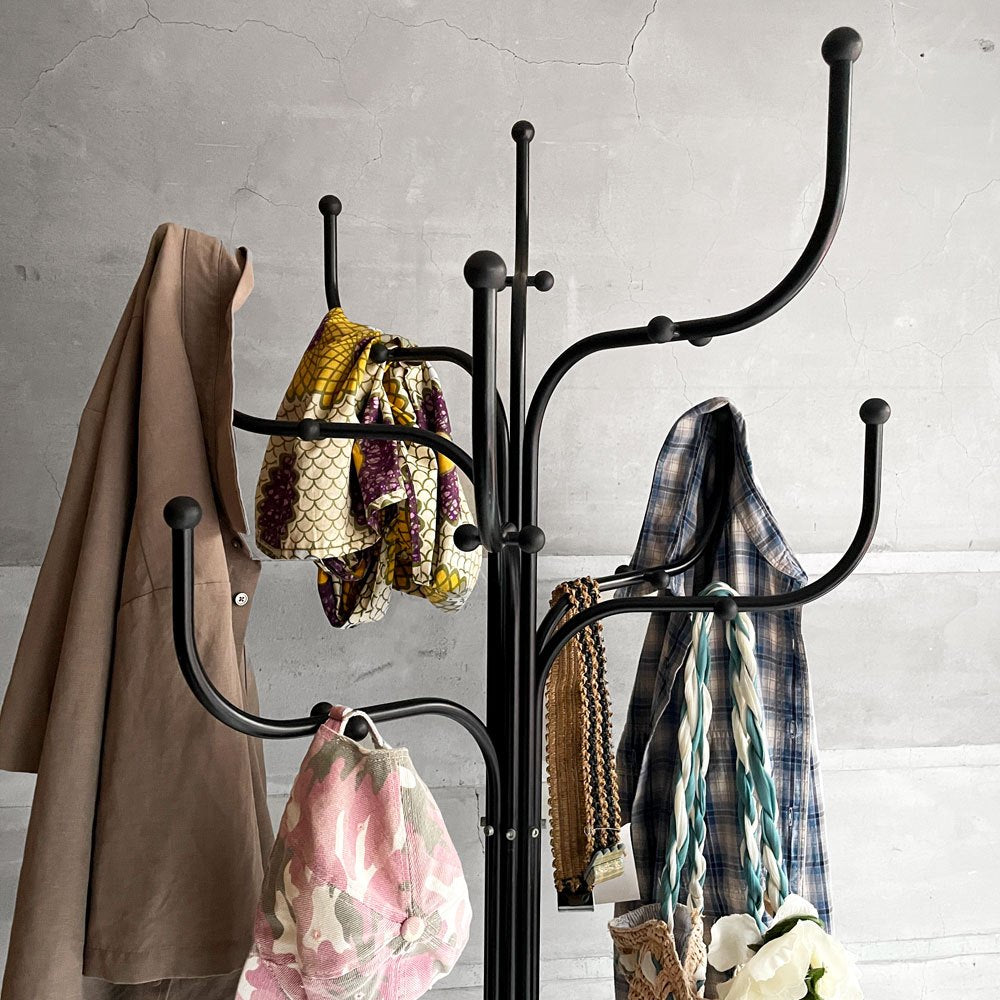 フリッツハンセン Fritz Hansen コートツリー COAT TREE コートハンガー シセ・ヴェアナー Sidse Werner ブラックカラー 廃盤色 ♪