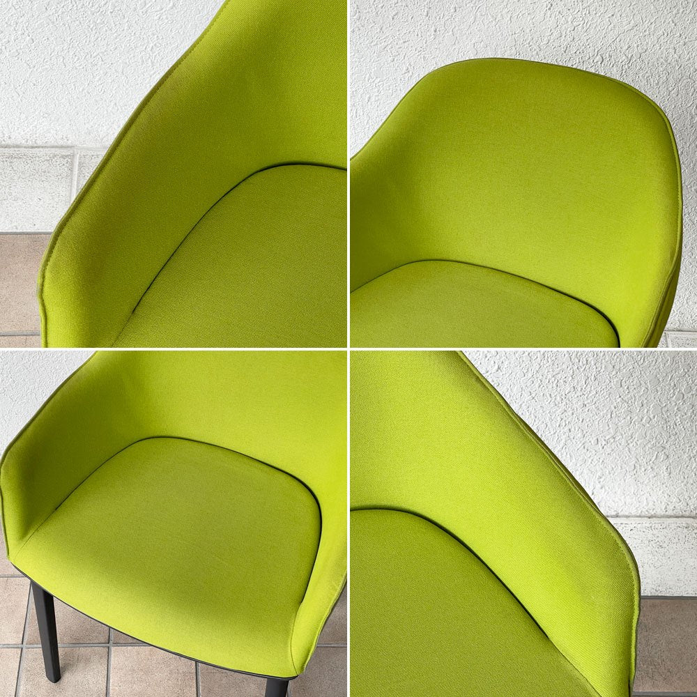 ヴィトラ Vitra ソフトシェル SOFTSHELL アームチェア 4レッグベース ロナン＆エルワン・ブルレック グリーン 定価111,100円 ◇