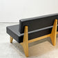 イデー IDEE ソリッドベンチ SOLID BENCH ソファ PVCレザー ブラック アッシュ材フレーム 参考価格￥199,900～ ●