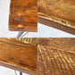 ノットアンティークス knot antiques クラッシュゲート CRASH GATE フランク3 FRANKⅢ ダイニングテーブル 作業台 W100 パイン材 無垢集成材 インダストリアル 関家具 ★