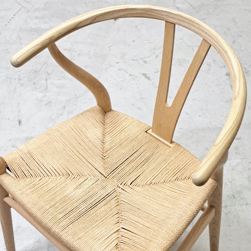 カールハンセン＆サン Carl Hansen & Son CH24 Yチェア クリアラッカー塗装 ぺーパーコード 日本仕様 ハンス・J・ウェグナー 北欧 デンマーク 名作 ●