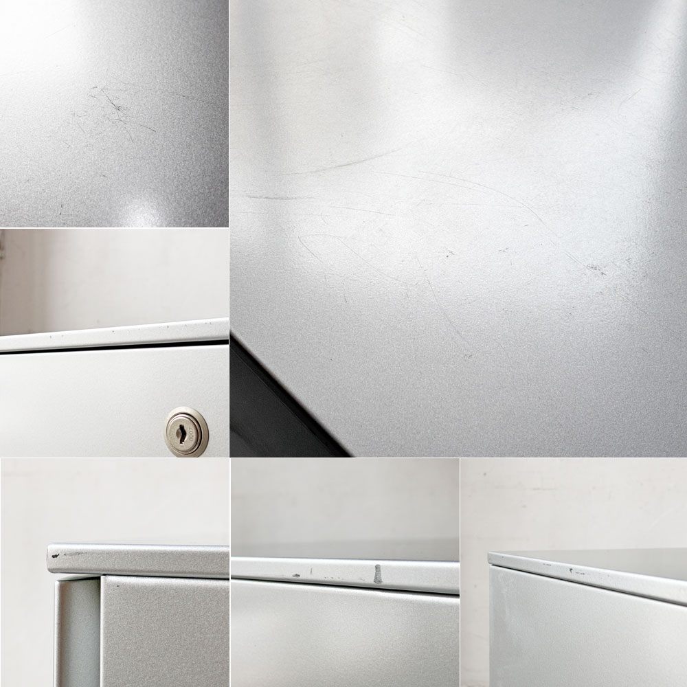 カッシーナ Cassina ixc. AFドロワー AF DRAWER デスクキャビネット ワゴン 鍵付属 キャスターロック機能付き イタリア ★