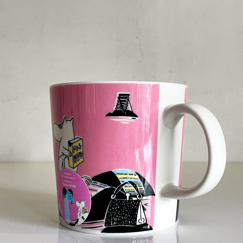 アラビア ARABIA ムーミンマグ MOOMIN キープウォータークリーン Keep Waters Clean 2015年 スウェーデン限定 フィンランド 北欧食器 ■