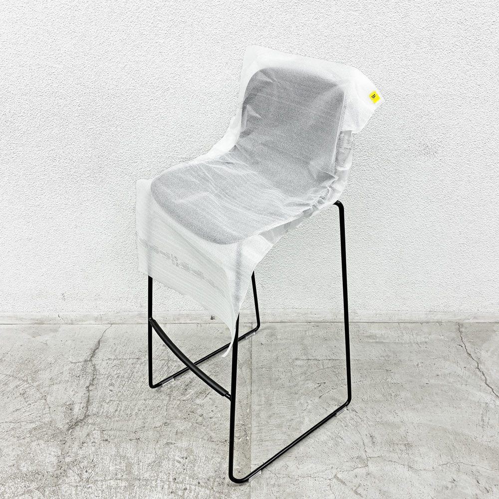 タイトル： マジス MAGIS トロイ TROY スツール 4-Legs ブラック マルセル・ワンダース Marcel Wanders ハイチェア カウンターチェア 定価￥80,300- iFデザインアワード受賞 イタリアモダン ミニマル B 〓