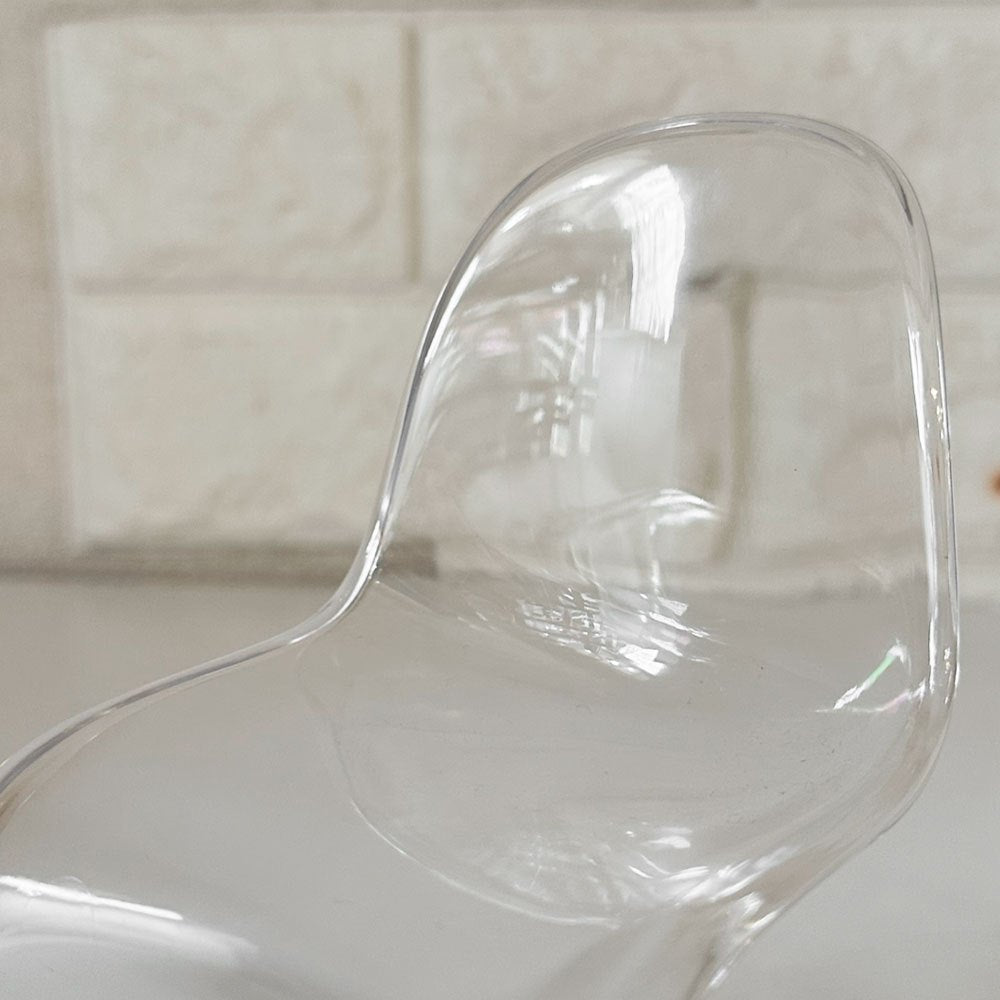 ヴィトラ デザインミュージアム Vitra Design Museum ミニチュアコレクション パントンチェア 1/6スケール クリア 箱付き ◎