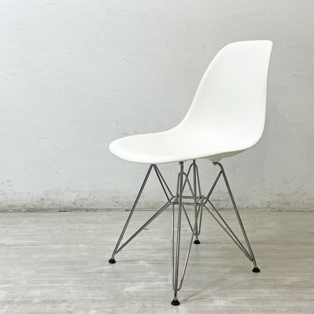 ハーマンミラー Herman Miller サイドシェルチェア ポリプロピレン製 エッフェルベース ホワイト C&R イームズ ミッドセンチュリー A ●