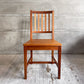 北の住まい設計社 KITANOSUMAISEKKEISHA ミッションチェア Mission chair アームレスチェア ダイニングチェア 板座 チェリー無垢材 廃番 ♪