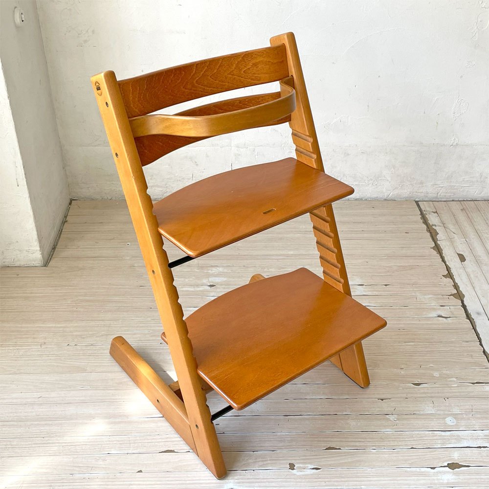 ストッケ STOKKE トリップトラップ TRIPP TRAPP ベビーチェア キッズチェア S/N無し カード付き ノルウェー 北欧家具 ★