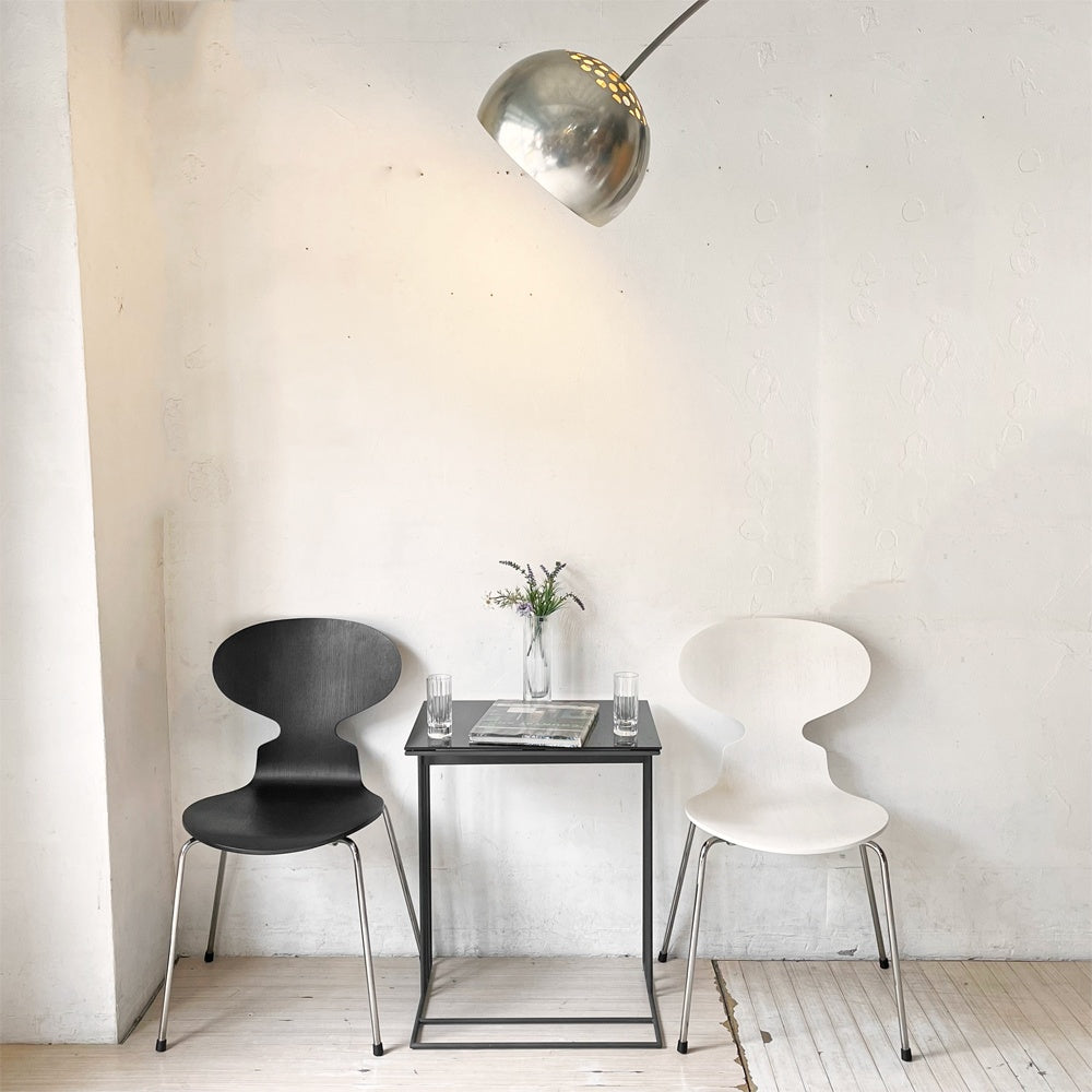 フリッツハンセン Fritz Hansen アントチェア アリンコチェア 4本脚 カラードアッシュ ホワイト アルネ・ヤコブセン デンマーク 北欧家具 ★