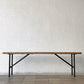アクメファニチャー ACME Furniture ブライトン BRIGHTON ベンチ オーク無垢材 W140cm ディスプレイスタンド インダストリアルデザイン ◇