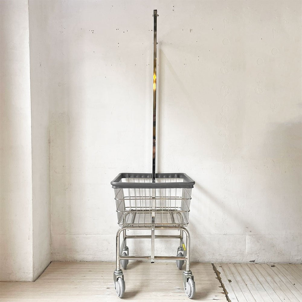 R&B ワイヤープロダクツ R&B WIRE PRODUCTS USA ランドリーカート ダブルポール パシフィックファニチャー P.F.S.取扱 定価46,200円 ★