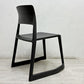 ヴィトラ Vitra ティプトン Tip Ton ワークチェア ダイニングチェア デスクチェア ブラック スタッキング チルト機能 定価￥42,900- B ●
