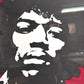 コンラッドリーチ CONRAD LEACH ジミ・ヘンドリックス Jimi Hendrix シルクスクリーン アートフレーム ポスター ポップアート 65/100 希少 56×69.5cm(スクリーンサイズ) 額装品 A ●