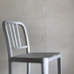 ネイビーバースツール Navy BarStool カウンターチェア アルミニウム インダストリアル リプロダクト B ■