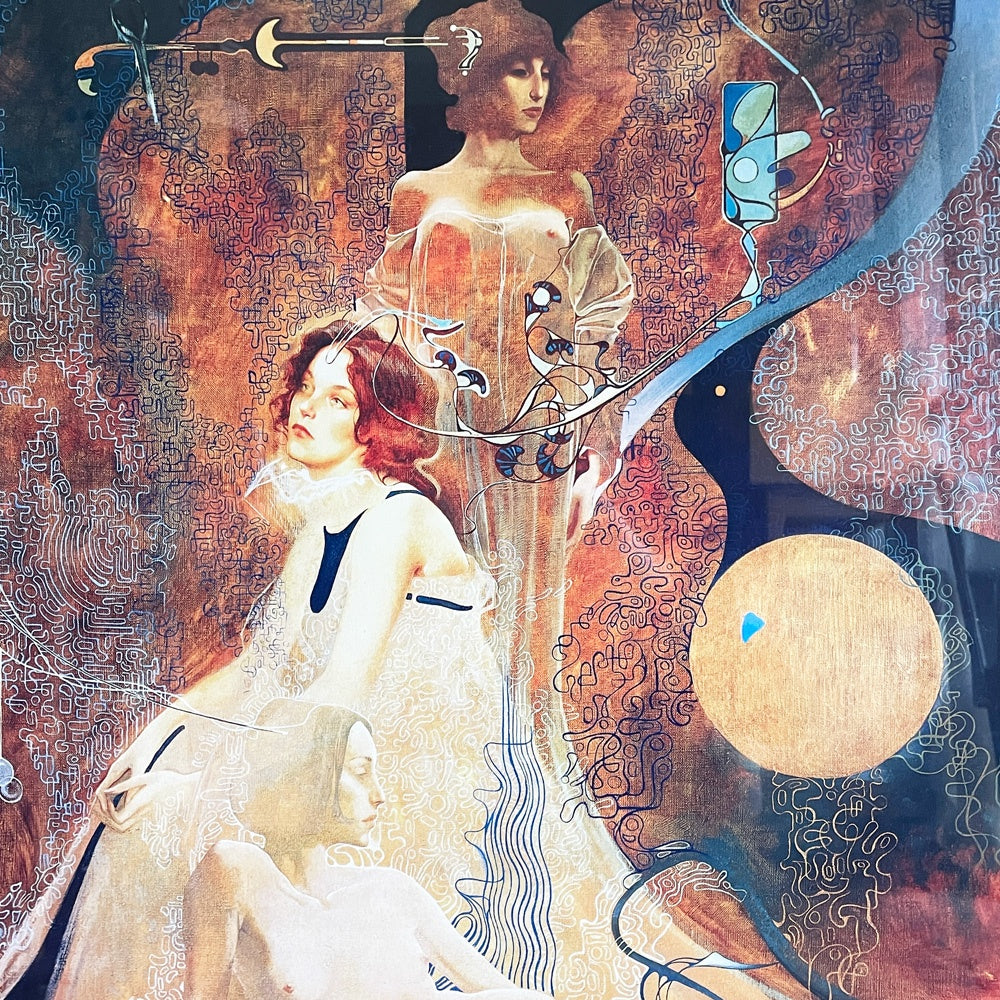 スヴェトラーナ・ヴァリュエヴァ Svetlana V. Valueva No.11 文字 シルクスクリーン 額あり 208/250 アートコレクション ■