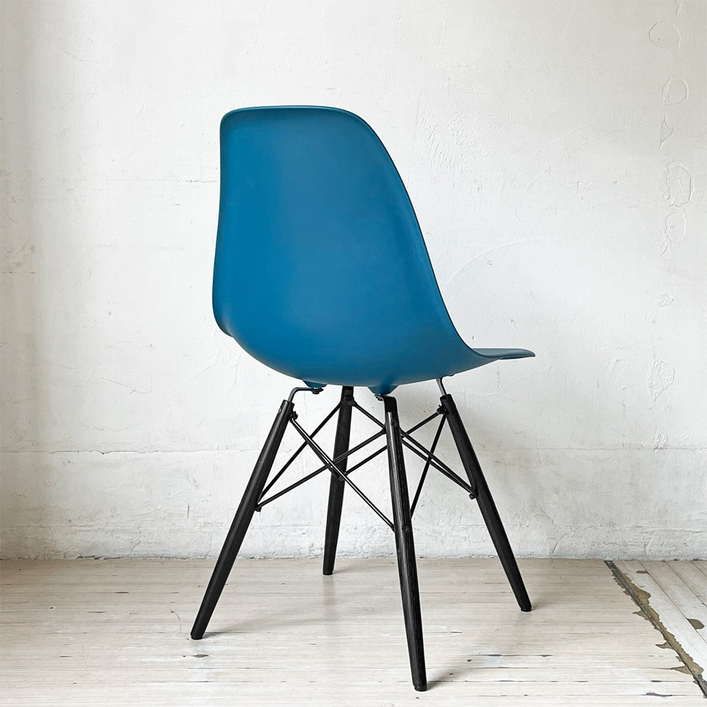 ハーマンミラー HermanMiller サイドシェルチェア ドゥエルレッグ 【ブラック×エボニー】 ポリプロピレン製 イームズ ★