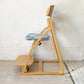 豊橋木工 TOYOMOKU アップライトチェア UPRIGHT CHAIR ナチュラル 座面カバー付き ベビーチェア キッズチェア ★