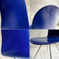 フリッツハンセン Fritz Hansen タンチェア Tongue Chair ダイニングチェア ブルー 80's ビンテージ vintage アルネ・ヤコブセン デンマーク 廃番希少 ♪