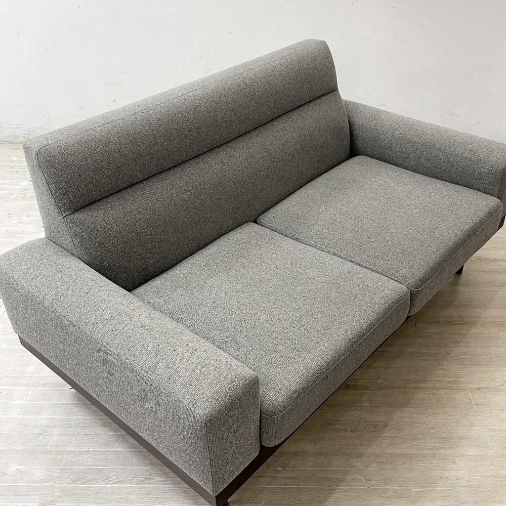 パシフィックファニチャーサービス P.F.S スタンダードC STANDARD C 2P LOVE ソファ グレー w144cm ●