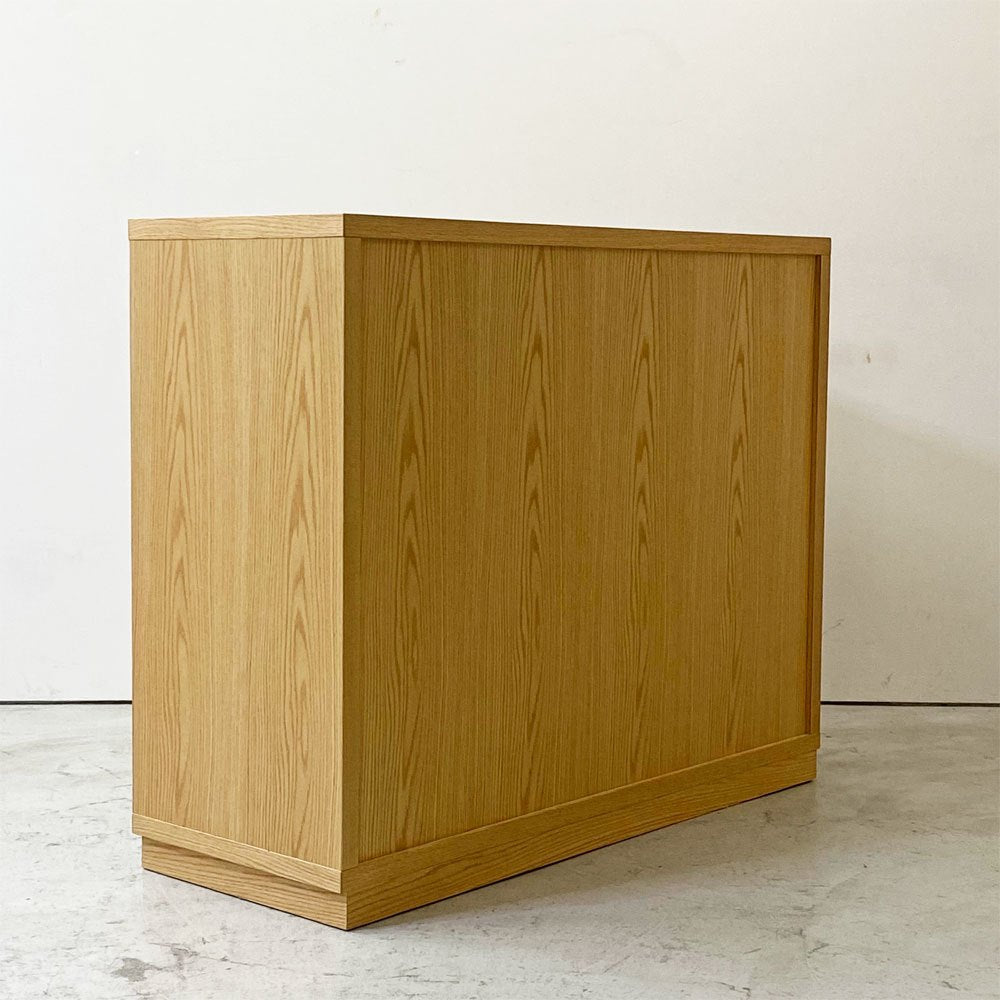 リアルスタイル REAL Style バンクロフト BANCROFT ブックシェルフ 1133 オーク材 6フラップドア  ●