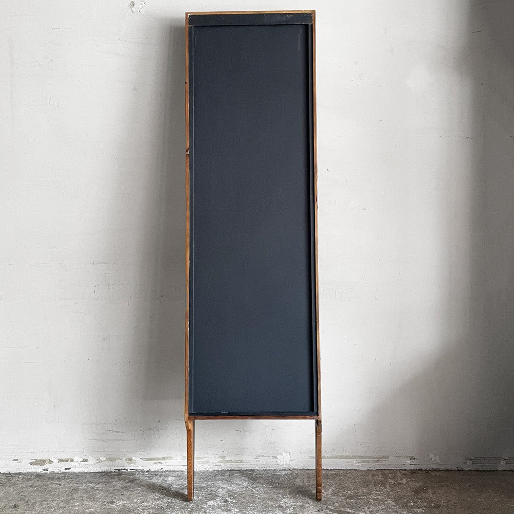 ジャーナルスタンダードファニチャー j.s.F オールドエルムミラー OLD ELM MIRROR スタンドミラー ニレ古材 立てかけ式 H177cm 廃番 ■