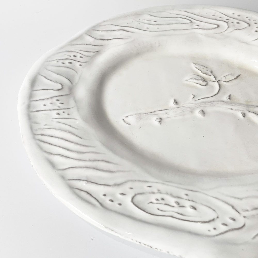 アスティエ・ド・ヴィラット Astier de Villatte フルール Fleurs プレート プラッター26.5cm ナタリー・レテ フランス ★