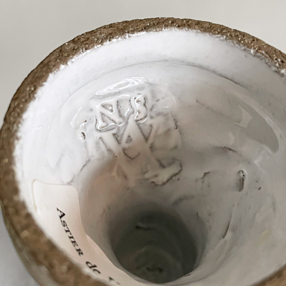 アスティエ・ド・ヴィラット Astier de Villatte レリジュ Religieuse ディッシュスタンド コンポート W12cm 陶器 フランス ■