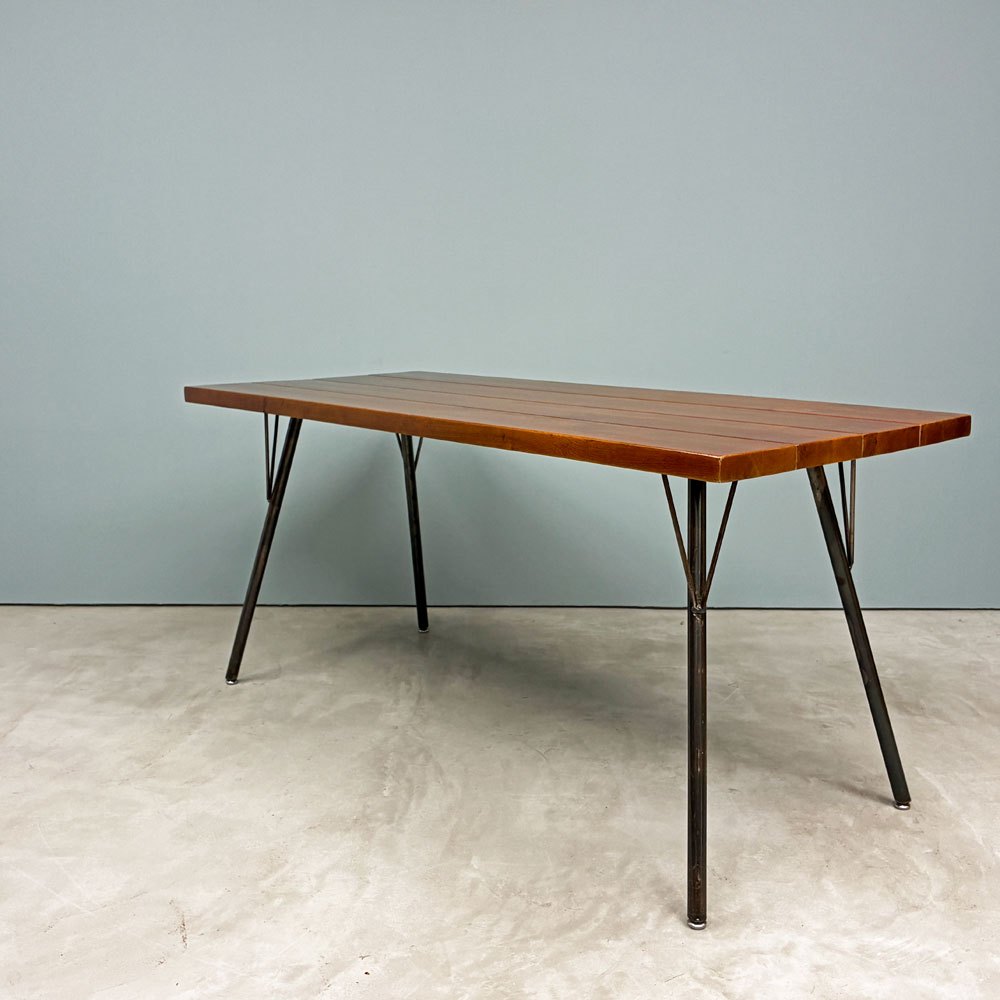アクメファニチャー ACME Furniture グランビュー ダイニングテーブル GRANDVIEW DINING TABLE オーク無垢材 W150cm インダストリアルデザイン ◎