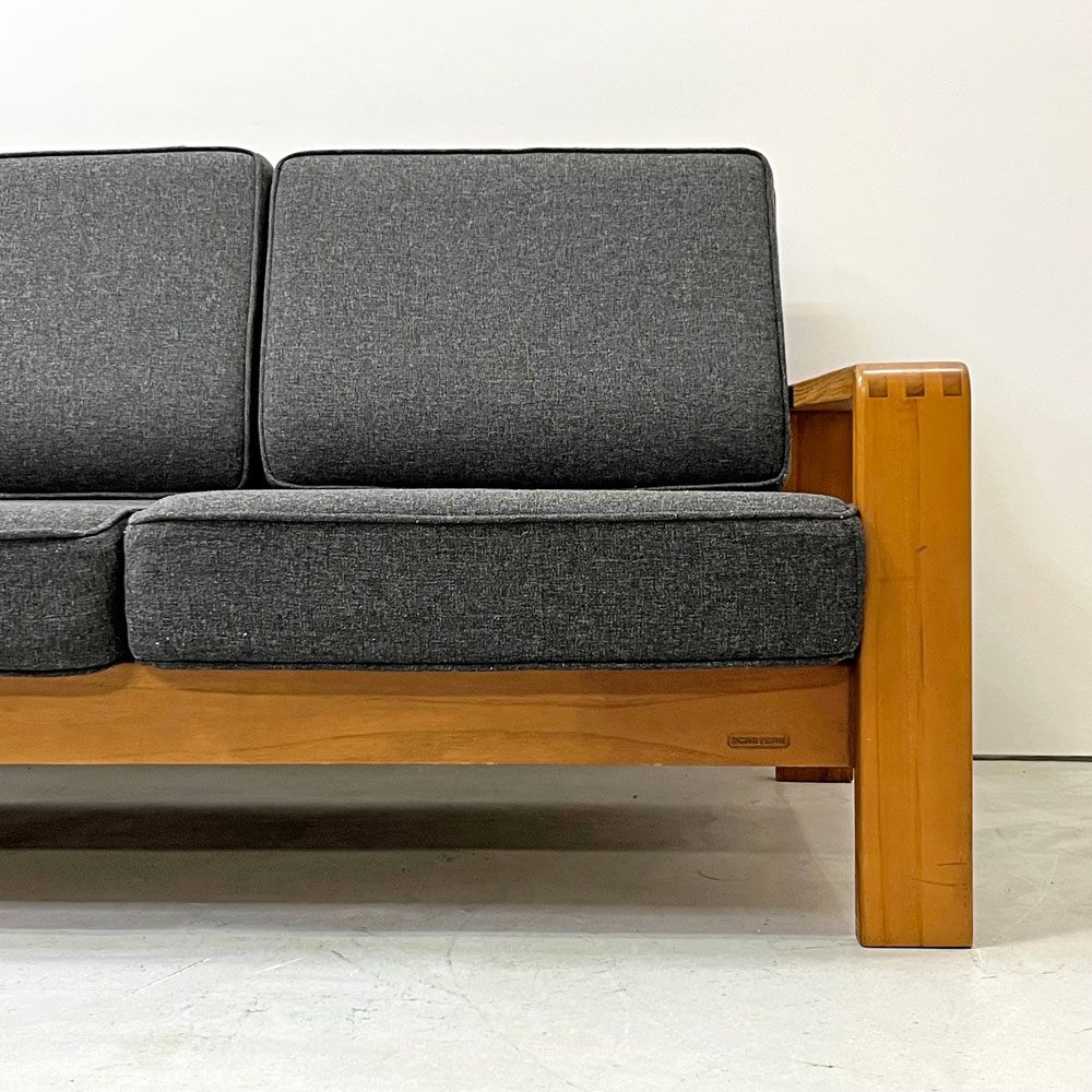スキャンティーク SCANTEAK イコン IKON 3Pソファ 3シーター 3人掛け チーク無垢材 ファブリック 北欧スタイル ●